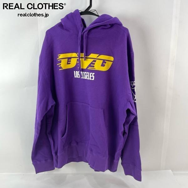 実際に弊社で買取させて頂いた☆OVO/オクトーバーズベリーオウン×NBA LA レイカーズ フーディーパーカー/XL