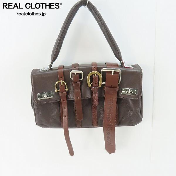 実際に弊社で買取させて頂いたVivienne Westwood/ヴィヴィアンウエストウッド レザー ベルトバッグ