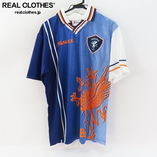 実際に弊社で買取させて頂いた☆GALEX/ギャレックス 98/99 PERUGIA/ペルージャ・カルチョ #7 中田 英寿 アウェイ ユニフォーム L /UPK