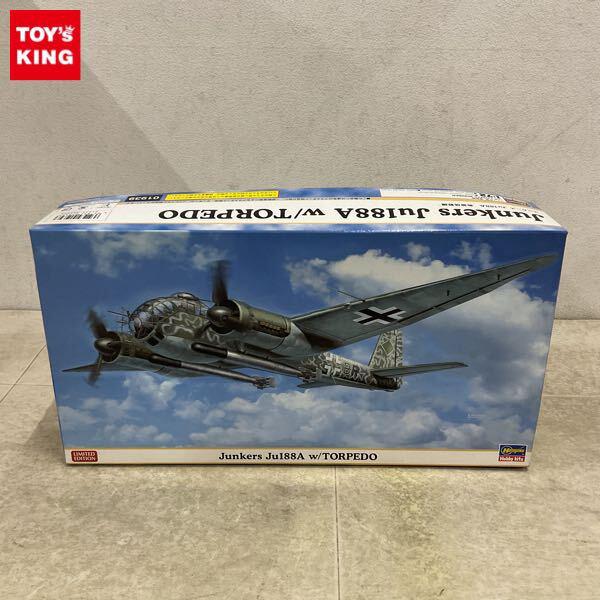 1円〜 ハセガワ 1/72 ユニカース Ju188A 魚雷搭載機