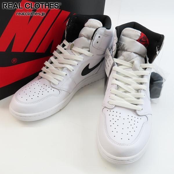 実際に弊社で買取させて頂いたNIKE/ナイキ AIR JORDAN 1 RETRO HIGH OG/エアジョーダン1 レトロ 陰陽 ホワイト 555088-102/29.0