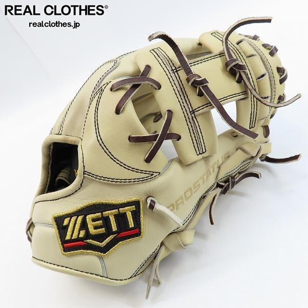 実際に弊社で買取させて頂いたZETT/ゼット PROSTATUS/プロステイタス オーダー 軟式 内野手用 グローブ BRGPRO /080