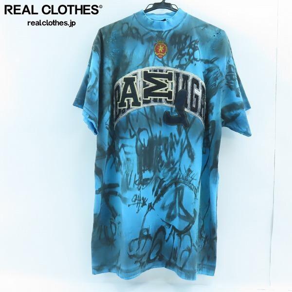 実際に弊社で買取させて頂いた☆【JPタグ】BALENCIAGA/バレンシアガ 23SS Skater プリント ビンテージ オーバーサイズ Tシャツ 739028/L