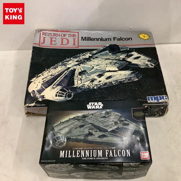 1円〜 バンダイ 1/144 ミレニアム・ファルコン フォースの覚醒 mpc ミレニアム・ファルコン