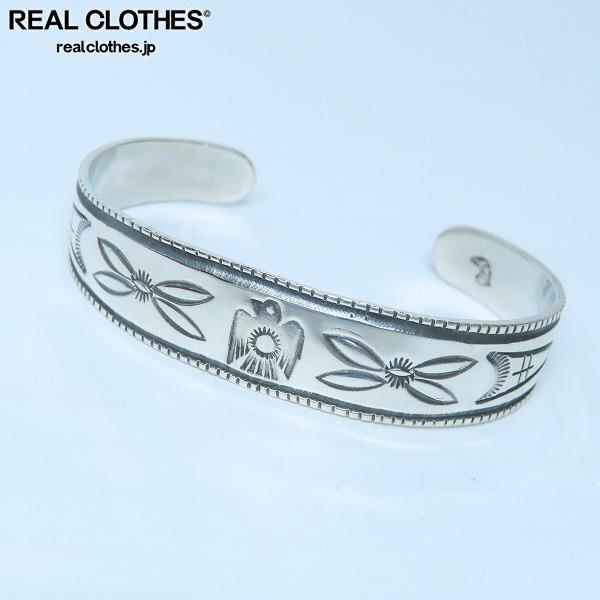 実際に弊社で買取させて頂いたLARRY SMITH/ラリースミス THUNDERBIRD STAMP BANGLE スタンプワーク バングル