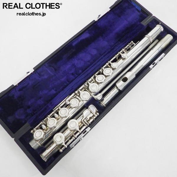 実際に弊社で買取させて頂いたYAMAHA/ヤマハ YFL-311/YFL311 フルート 頭部管銀製 Eメカ付 ハードケース付