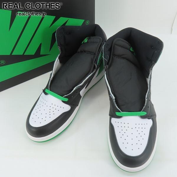 実際に弊社で買取させて頂いた【未使用】NIKE/ナイキ AIR JORDAN 1 RETRO HIGH OG/エアジョーダン1 レトロ ハイ ラッキーグリーン DZ5485-031/29 /080