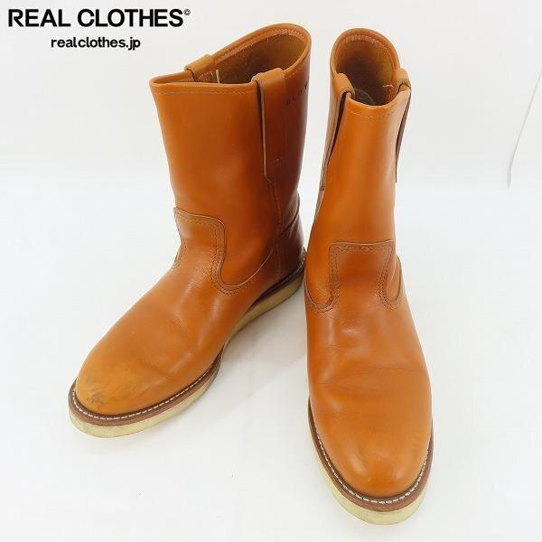 実際に弊社で買取させて頂いたRED WING/レッドウィング ペコスブーツ ゴールドラセット 復刻犬タグ 9866/7.5E
