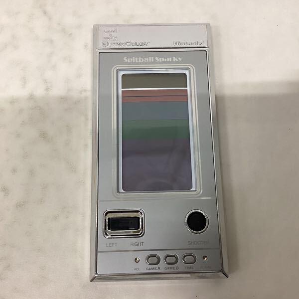 ゲーム＆ウォッチ SUPER COLOR Spitball Sparky スピットボール