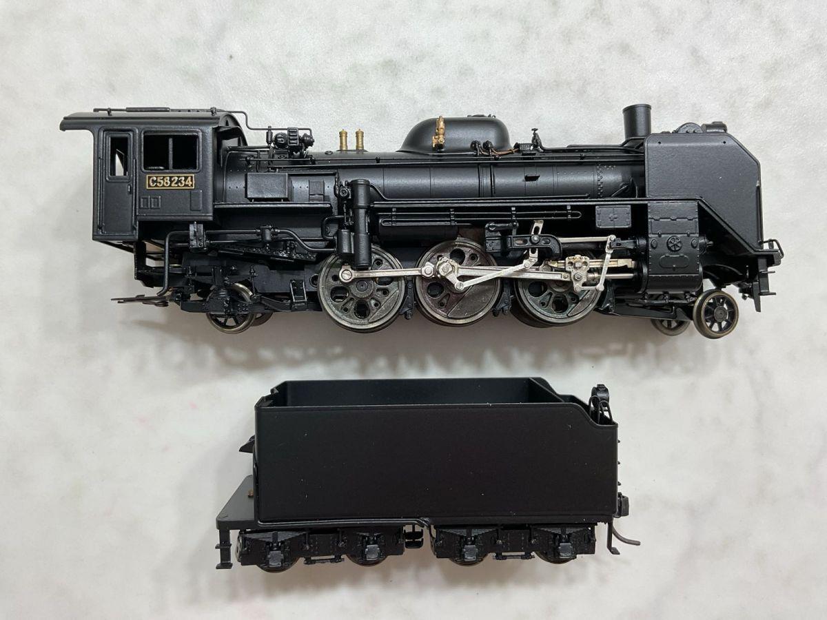 ジャンク 天賞堂 HOゲージ No.532 国鉄 C58形 蒸気機関車 販売・買取