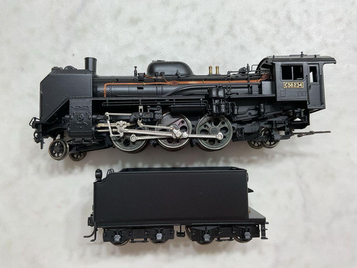 ジャンク 天賞堂 HOゲージ No.532 国鉄 C58形 蒸気機関車 販売・買取