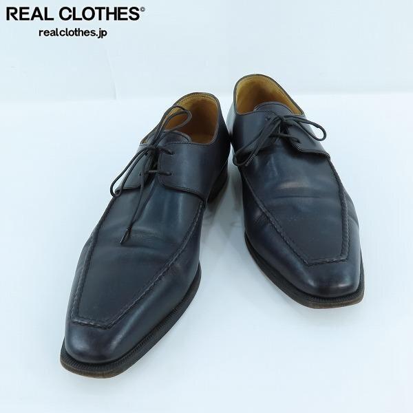 実際に弊社で買取させて頂いたBerluti/ベルルッティ レザー ロングノーズ セミスクエア レースアップレザーシューズ 8