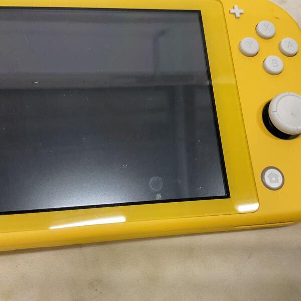 動作確認/初期化済 箱無 Nintendo Switch Lite HDH-001 イエロー 本体