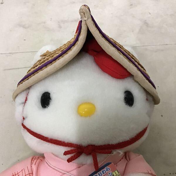 ハローキティ ご当地キティ ぬいぐるみ M 富山限定 越中おわら