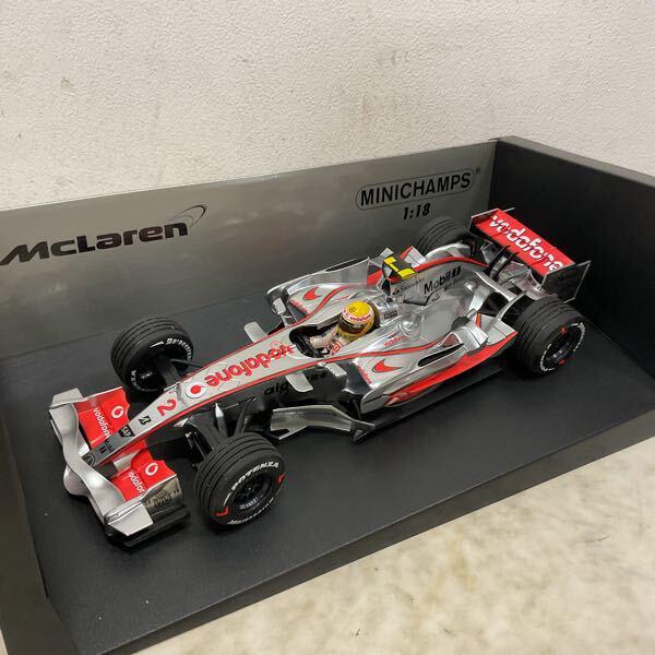 ミニチャンプス 1/18 ボーダーフォン マクラーレン メルセデス MP4-22 ミニチャンプス 1/18 ボーダフォン マクラーレン メルセデス MP4