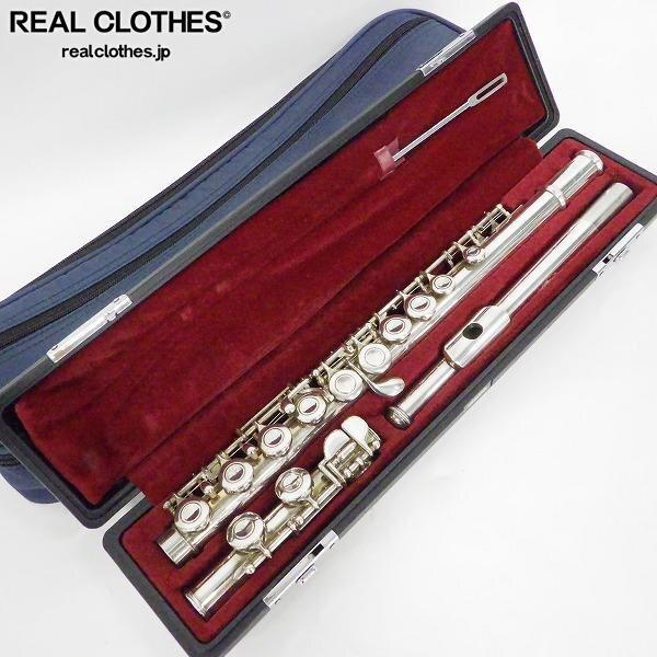 実際に弊社で買取させて頂いたYAMAHA/ヤマハ YFL-211S/YFL211S フルート Eメカ ハードケース・ケースカバー付