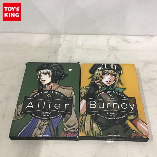 1円〜 マックスファクトリー PLAMAX 1/20 minimum factory 山下しゅんや ミリタリーキューティーズ バーニー アリエ