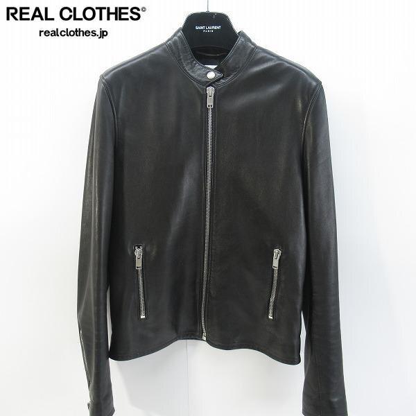 実際に弊社で買取させて頂いた☆【JPタグ】Saint laurent/サンローラン 2016 KEITH RACER JACKET キース レーサー シングルライダース 362239 Y5YA1/46