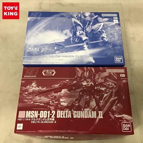 1円〜 HGUC 1/144 デルタガンダム弐号機 HG ギャンシュトローム ヒルダ・ハーケン専用機