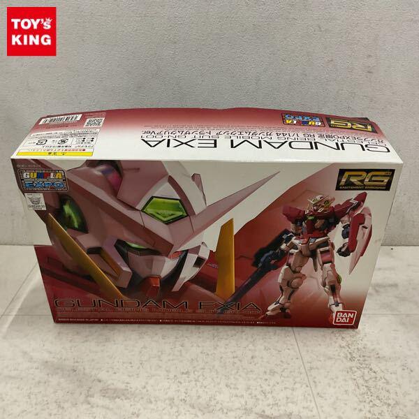 1円〜 ガンプラEXPO限定 RG 1/144 機動戦士ガンダムOO ガンダムエクシア トランザムクリアver.