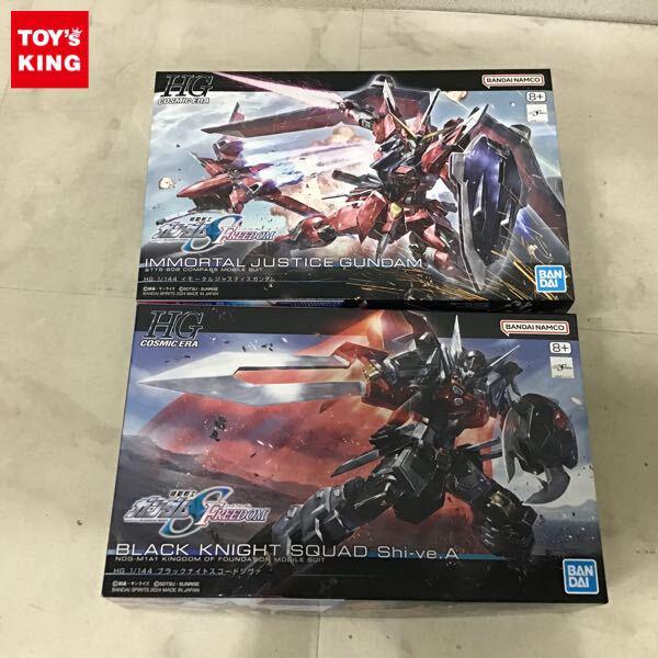 1円〜 HG 1/144 イモータルジャスティスガンダム、ブラックナイトスコードシヴァ
