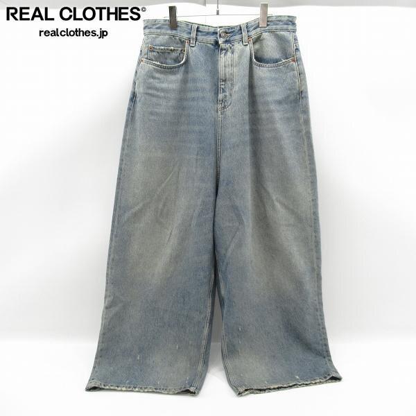 実際に弊社で買取させて頂いた【JPタグ】BALENCIAGA/バレンシアガ Oversized baggy/オーバーサイズ バギー ジーンズ/デニム パンツ 706652 TJW95/M