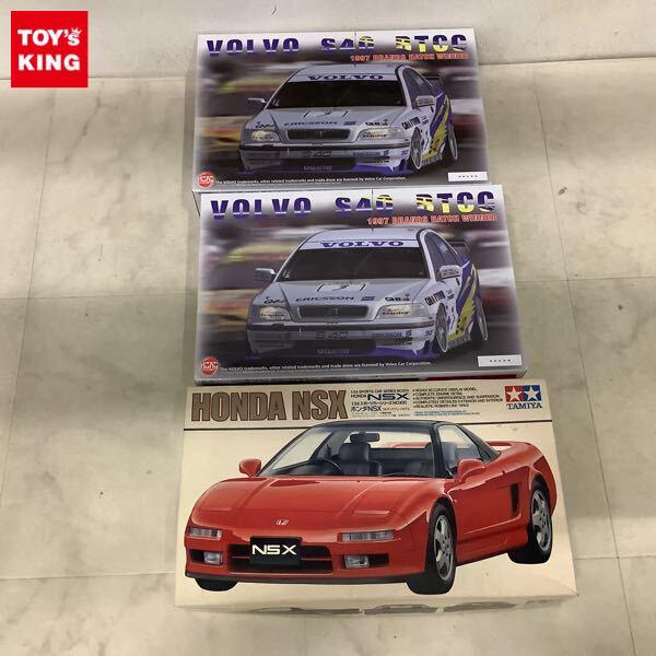 1円〜 タミヤ 1/24 ホンダ NSX プラッツ ボルボ S40 1997 BTCC ブランズハッチ ウィナー