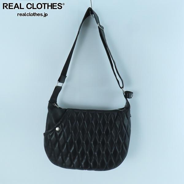 実際に弊社で買取させて頂いたShott/ショット PADDED BANANA BAG/パデッドバナナ レザーショルダーバッグ