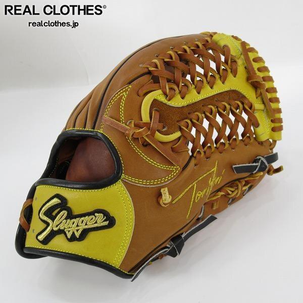 実際に弊社で買取させて頂いたKUBOTA Slugger/久保田スラッガー スペシャルオーダー M-00 鳥谷敬引退記モデル 硬式 内野手用 グローブ/1040-21 /080