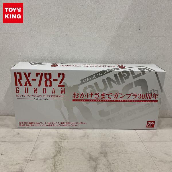 1円〜 バンダイ RG1/1ガンダムプロジェクト オープン記念30thセット