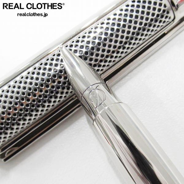 実際に弊社で買取させて頂いたS.T.Dupont/エステーデュポン 万年筆 DEFI/デフィ グリル シルバー /UPK