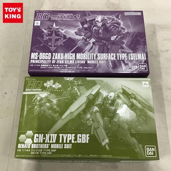 1円〜 HG 1/144 ジンクスIV TYPE.GBF 高機動型ザク 地上用 セルマ機
