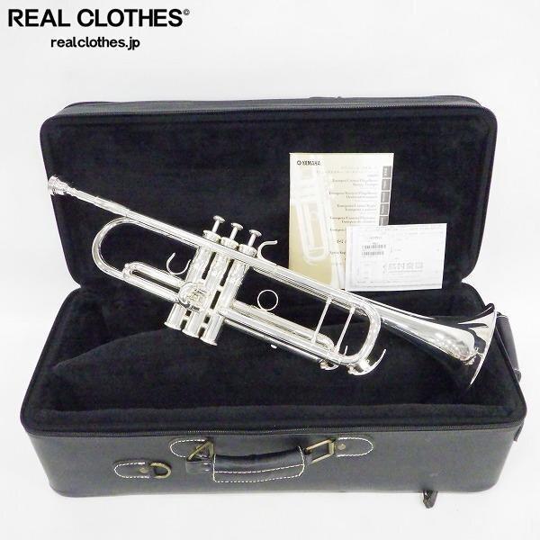 実際に弊社で買取させて頂いた★YAMAHA/ヤマハ Xeno YTR-8335GS/YTR8335GS トランペット 銀メッキ仕様 セミハードケース付 同梱×/D4X