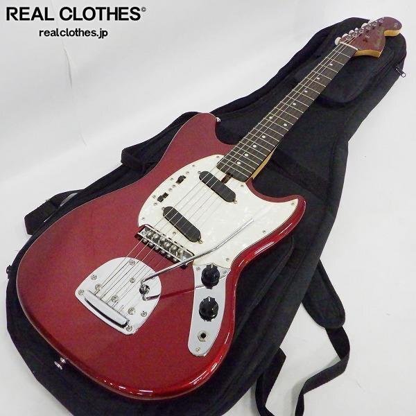 実際に弊社で買取させて頂いた★K-ON！/けいおん オリジナルブランド中野梓モデル azusa model ムスタングType エレキギター ギグケース付