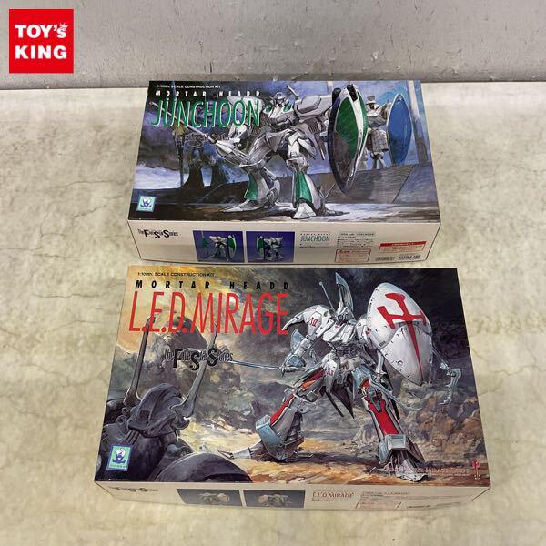 1円〜 ウェーブ 1/100 ファイブスター物語/FSS ジュノーン、レッドミラージュ（10周年）