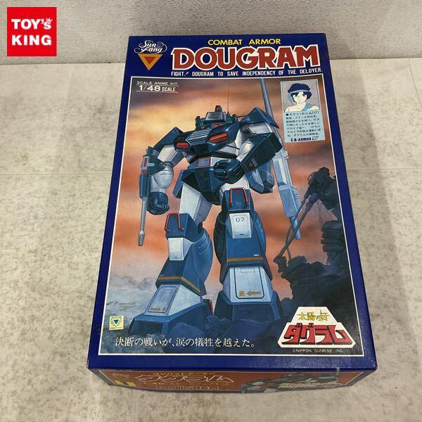 1円〜 タカラ 1/48 太陽の牙ダグラム コンバットアーマー ダグラム