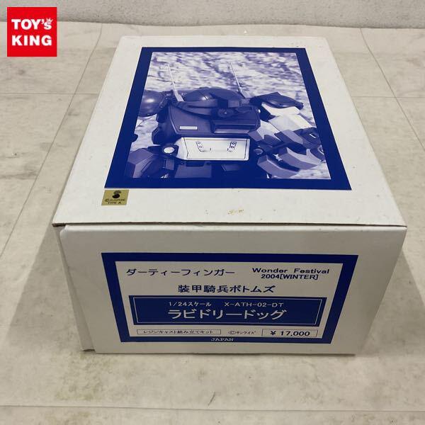 1円〜 ダーティーフィンガー 1/24 装甲騎兵ボトムズ ラビドリードッグ ガレージキット