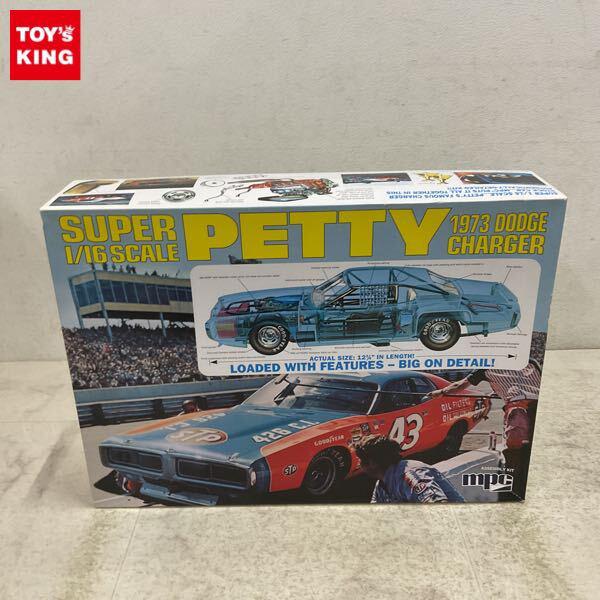1円〜 mpc 1/16 ペティ 1973 ダッジ チャージャー
