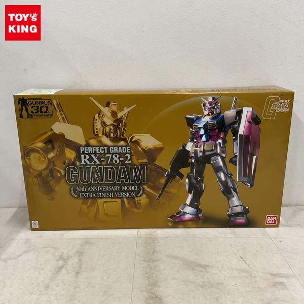 1円〜 PG 1/60 機動戦士ガンダム ガンダム 30周年限定モデル エクストラフィニッシュVer.