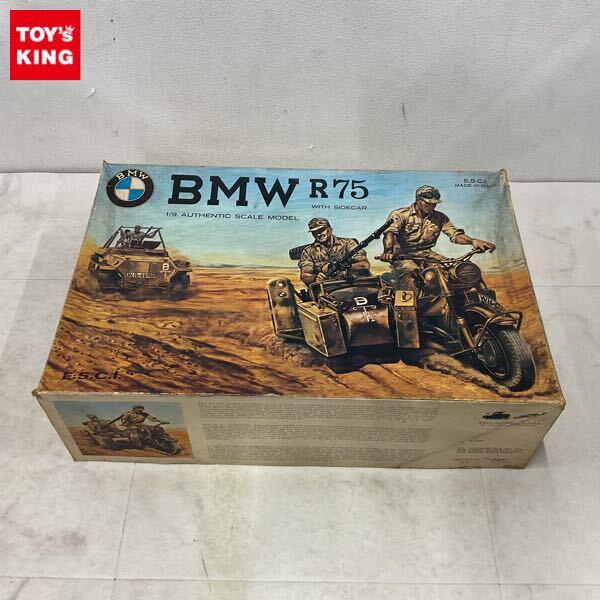1円〜 ESCI 1/9 BMW R75 AVEC SIDECAR