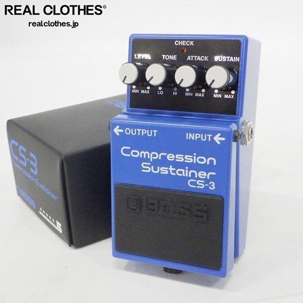 BOSS/ボス CS-3 Compression Sustainer コンプレッサー エフェクター【み】 /000