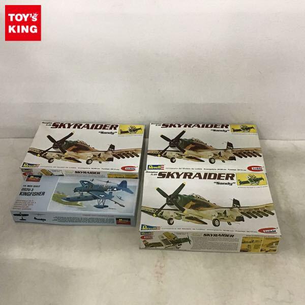 1円〜 モノグラム OS2U-3 KINGFISHER レベル Douglas A-1H SKYRAIDER Sandy