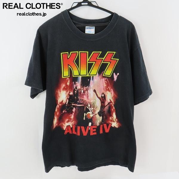 実際に弊社で買取させて頂いた☆KISS/キッス 90s ヴィンテージ ALIVE IV バンドTシャツ/L /UPK