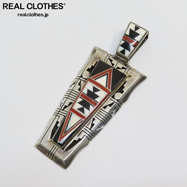 実際に弊社で買取させて頂いたZuni/ズニ族 Jerry T.Nelson/ジェリーネルソン作 ネックレス トップ /UPK