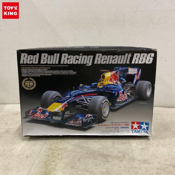 1円〜 タミヤ 1/20 レッドブル レーシング ルノー RB6 フルディスプレイモデル
