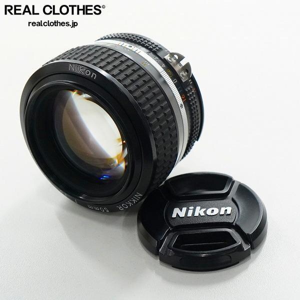 実際に弊社で買取させて頂いたNikon/ニコン NIKKOR 50mm 1:1.2 Ai-s 単焦点レンズ カメラ レンズ /000