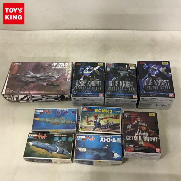 1円〜 スーパーミニプラ 真 ゲッターロボ ゲッター1、メカコレクション 宇宙戦艦ヤマト 地球防衛軍艦隊 駆逐艦