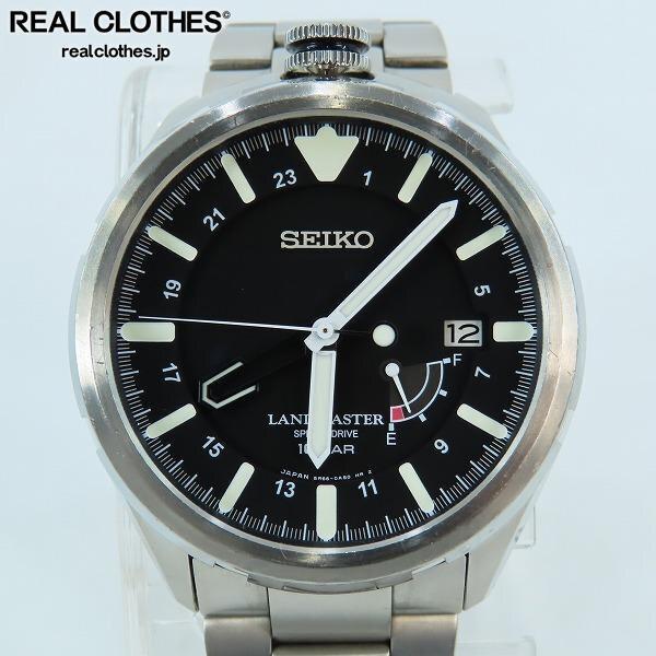 実際に弊社で買取させて頂いたSEIKO/セイコー プロスペックス ランドマスター スプリングドライブ 腕時計 5R66-0AY0