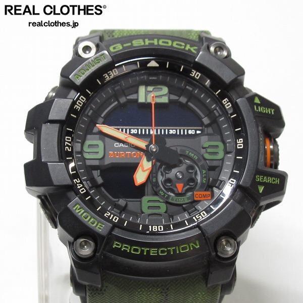 実際に弊社で買取させて頂いたG-SHOCK×BURTON/Gショック×バートン 35周年 マッドマスター GG-1000BTN-1AJR【動作未確認】