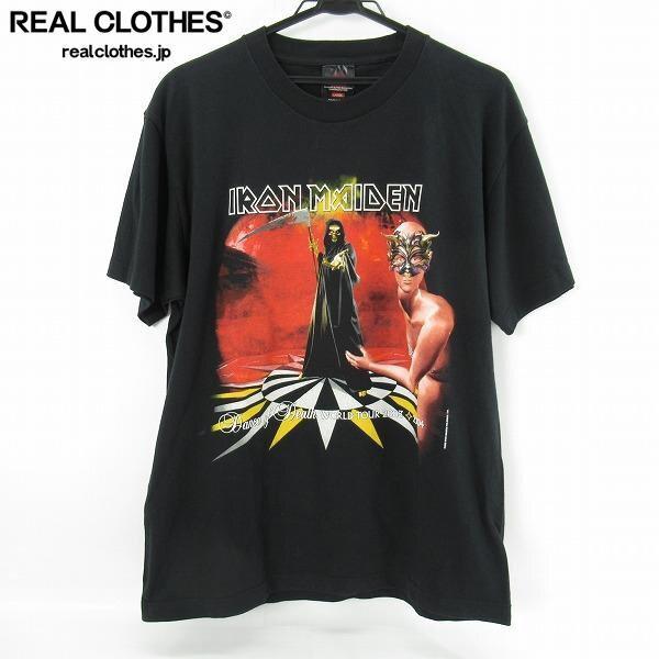 実際に弊社で買取させて頂いた☆IRON MAIDEN/アイアンメイデン SHOOT製 死の舞踏ワールドツアー プリント バンドTシャツ L /UPK